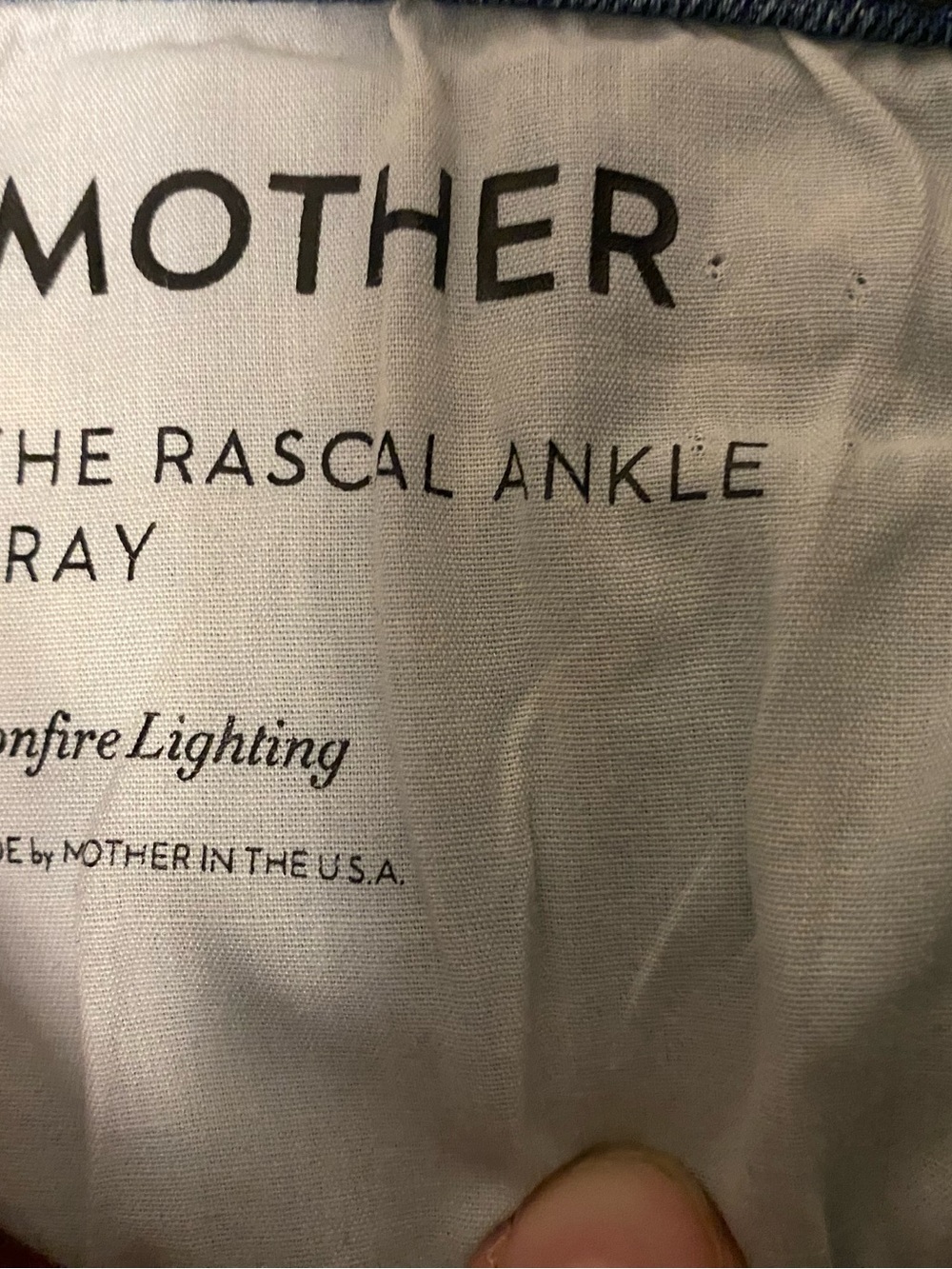 MOTHER The Rascal Ankle Fray - Picture 3 of 7